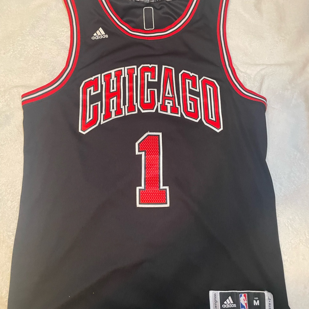 Vintage Derrick Rose black Jersey